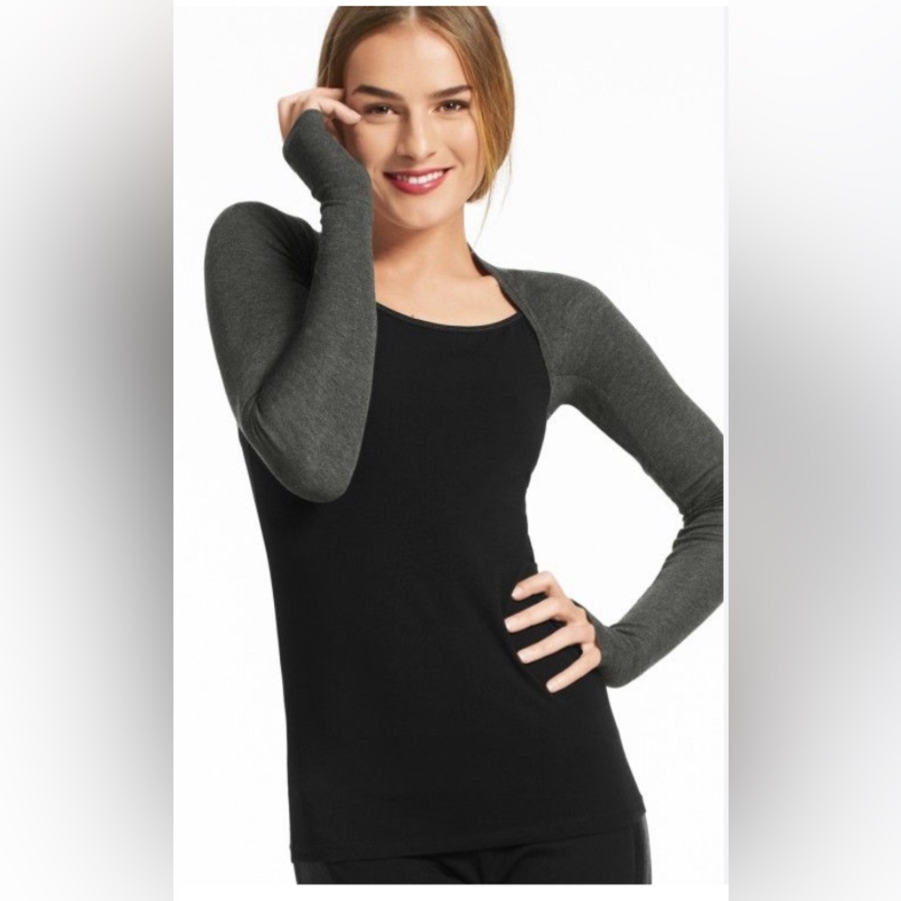 Cabi- Small - Gray Ballet Arm Warmers - Style #133
